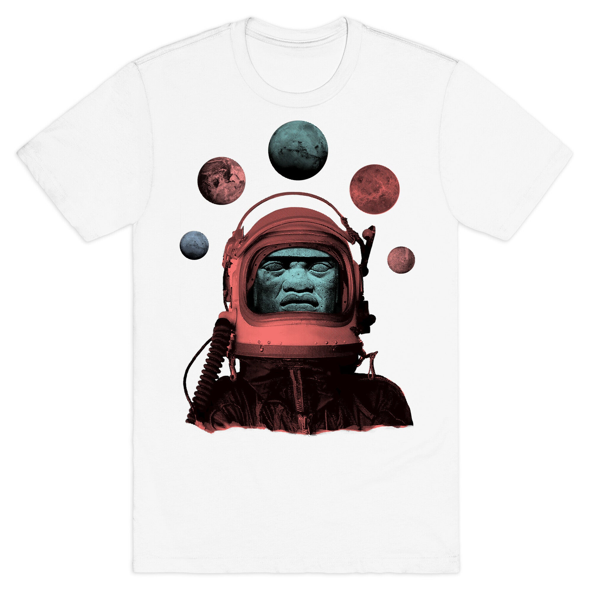 Space Olmec T-Shirt
